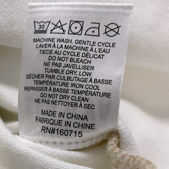 NWT SER•O•YA Marcus Shirt Snap Closure Pockets Distressed Shacket Size XLarge - Picture 14 of 15